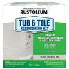 Rust-Oleum Tub and Tile Refinishing Kit, Coastal Fog, Gloss, 1 qt, Tub & Tile Paint Series 384166